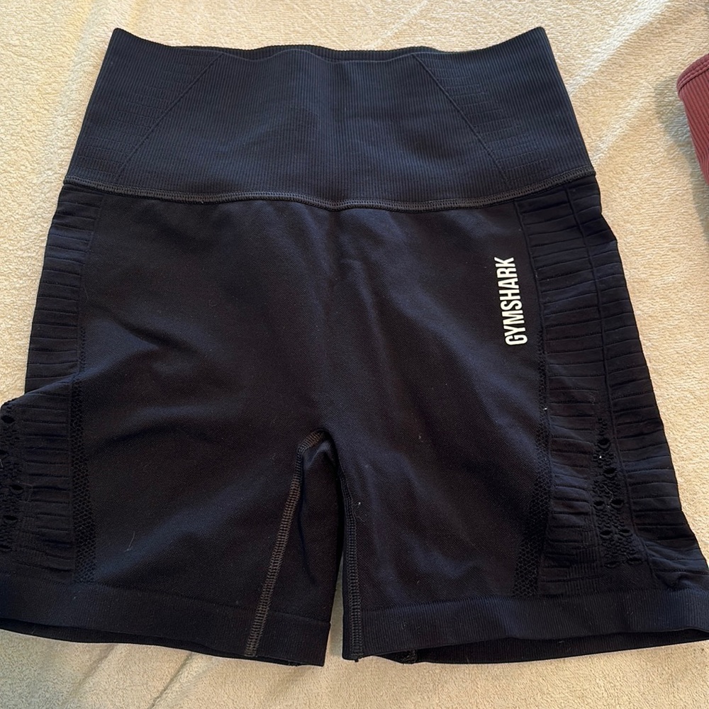 Gently used gym shark shorts
